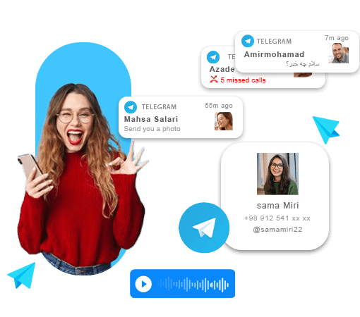 کنترل تلگرام