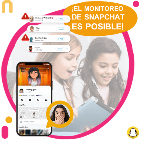 Intenta monitorear Snapchat