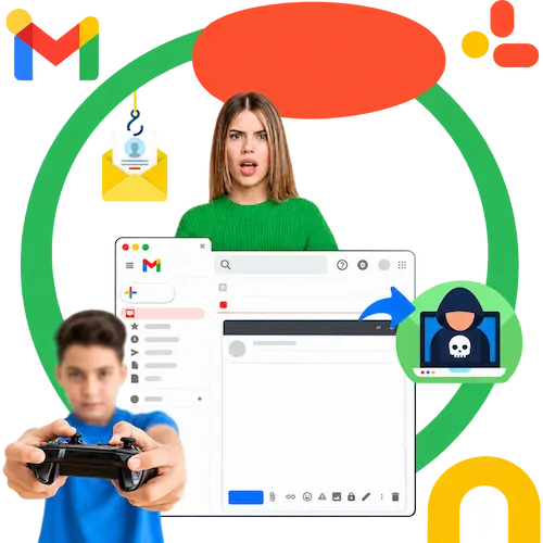 حماية طفلك أثناء استخدام Gmail
