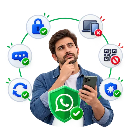 روش های پیشگیری از هک واتساپ