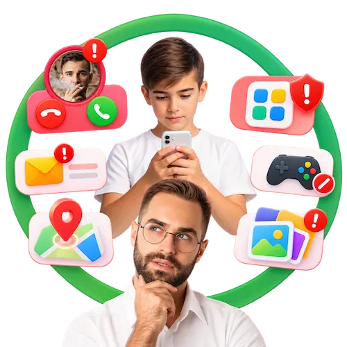 مراقبت از گوشی فرزند