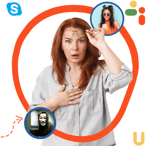 تطبيق المراقبة سكايب