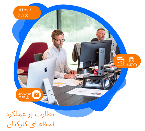 نظارت لحظه ای بر عملکرد کارکنان