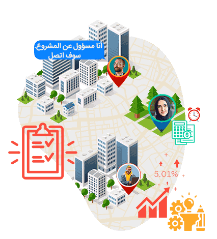 ميزات تتبع العاملين