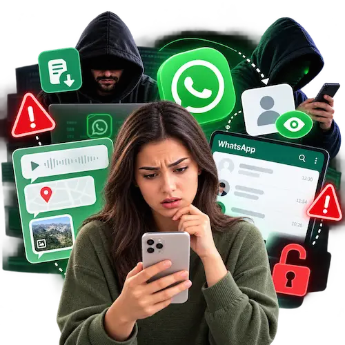 روش های هک واتساپ از راه دور