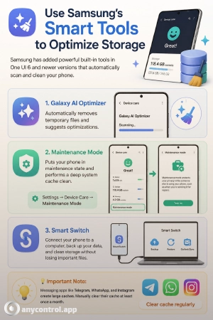 Best Smart Apps to Clear Storage on Samsung Galaxy
