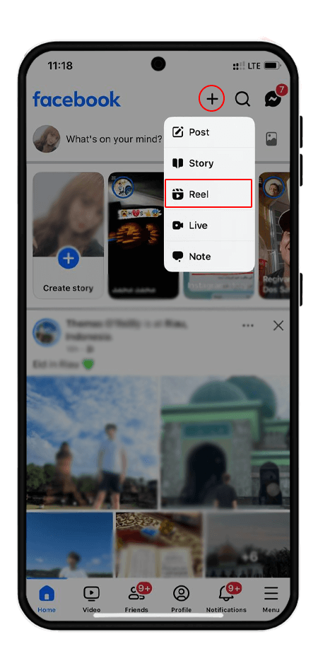 How to Upload Video as Reel on Facebook