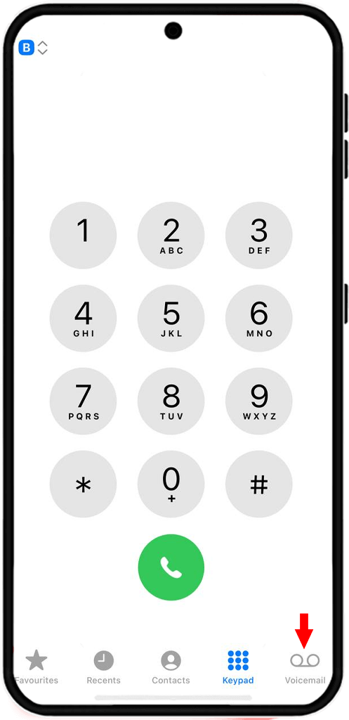آموزش فعال سازی voicemail در آیفون 