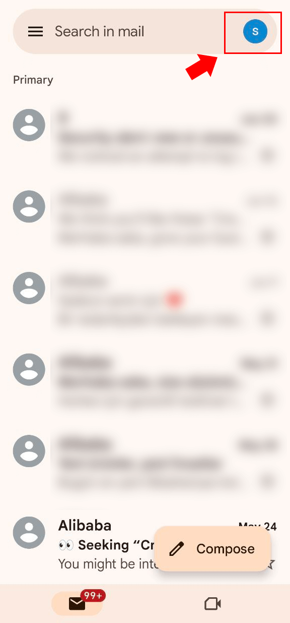 پروفایل جیمیل