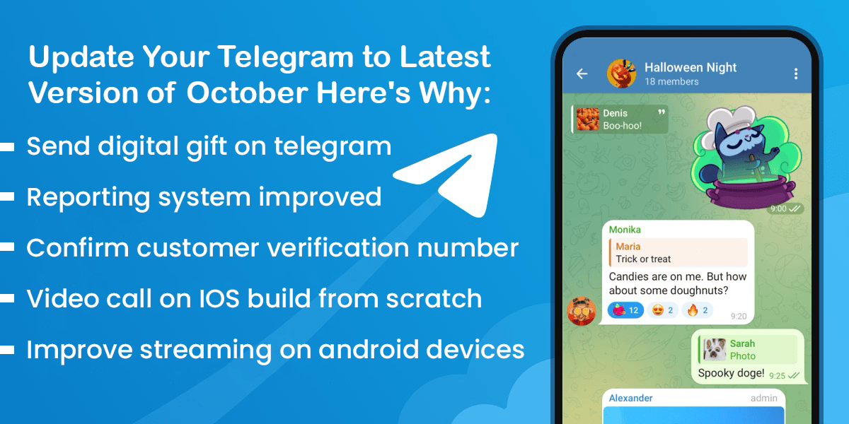 telegram october update