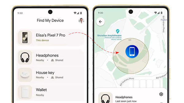 ردیابی گوشی با گوگل