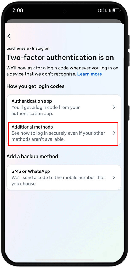 additional methods