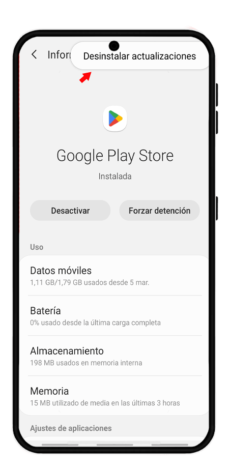 Actualizar Google Play