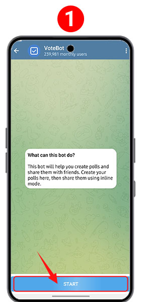 Encuesta de Telegram con bot