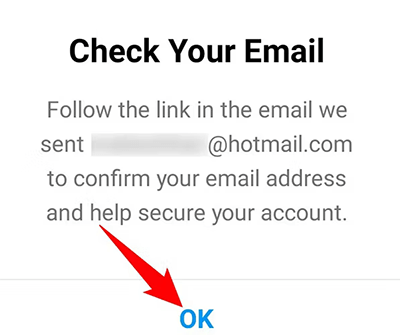 cofirm email change