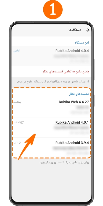 تشخیص دستگاه ناشناس در نشست های فعال روبیکا