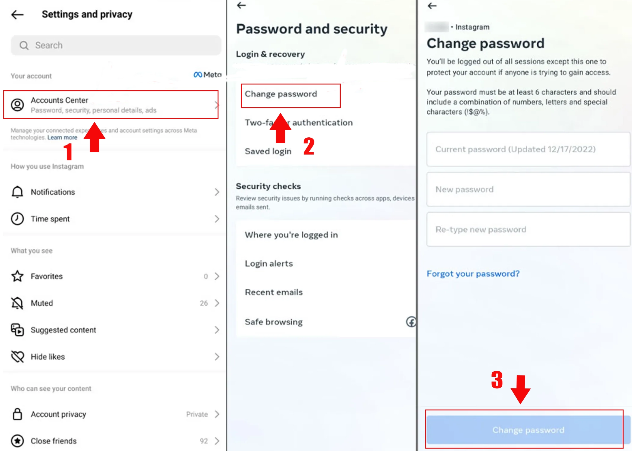 Can You Change Instagram Password From App?