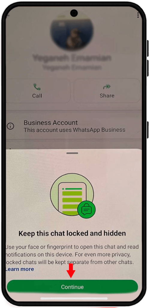 Enable Fingerprint Lock for Whatsapp 