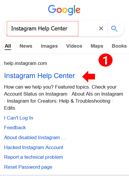 insta help center