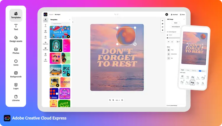 ادوبی اکسپرس (Adobe Express)