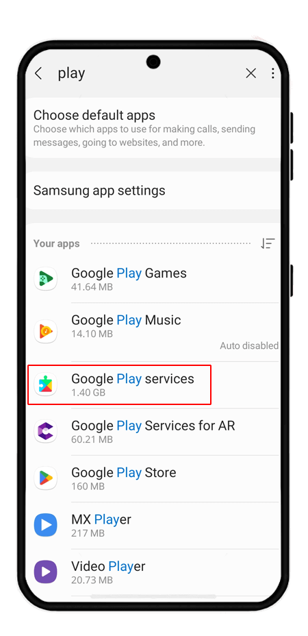 آپدیت google play service به صورت دستی