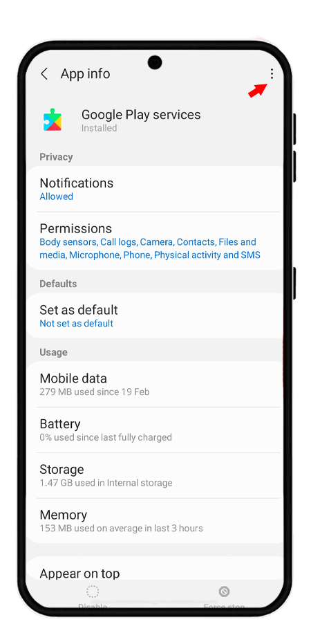 آپدیت google play service به صورت دستی