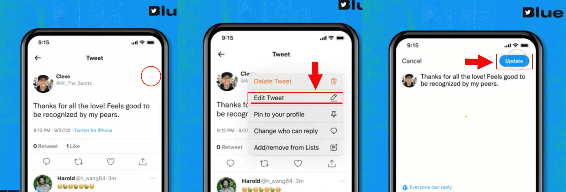 How to Edit Tweets on iPhone and Android After Sending