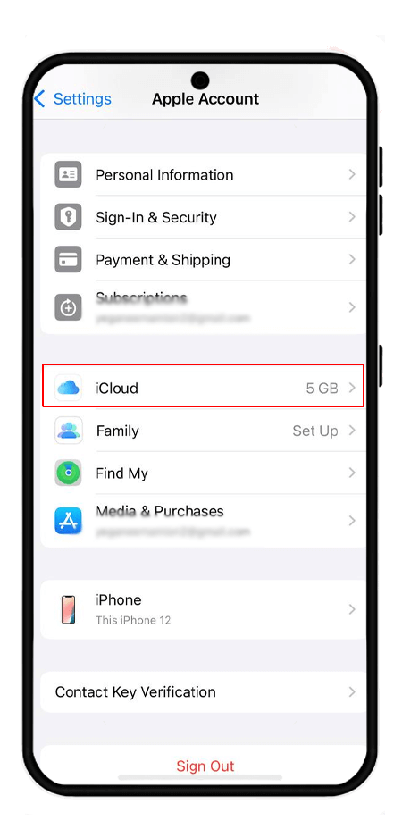 بازگردانی مخاطبین حذف شده تلگرام با بکاپ iCloud