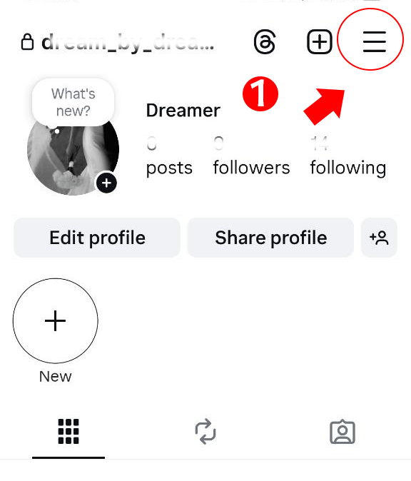 تنظیمات اینستاگرام