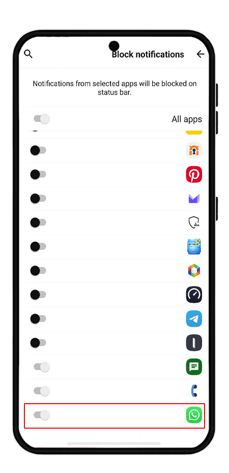 برنامه Notisave برای خواندن پیام های پاک شده واتساپ
