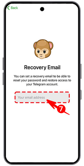 Contraseña de dos pasos de Telegram