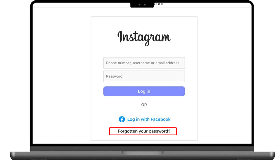 forgot instagram password