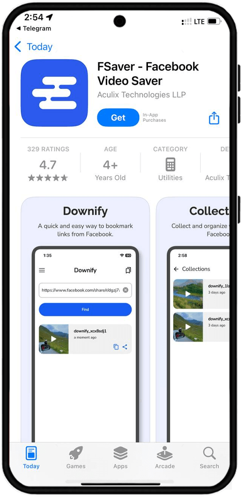 install face book downloader iphone