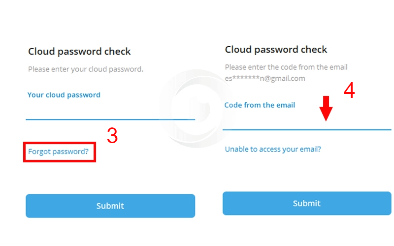 forgot telegram 2fa