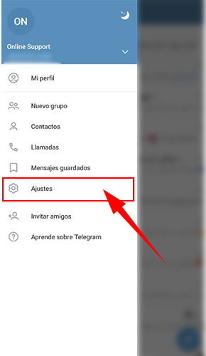Configuración de Telegram