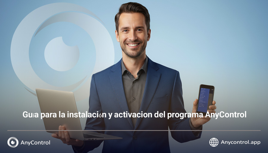Guía para descargar el programa AnyControl