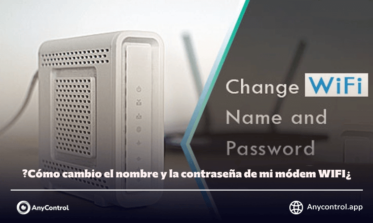 cambio el nombre y la contraseña de mi módem