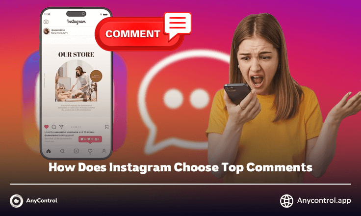 instagram comment order