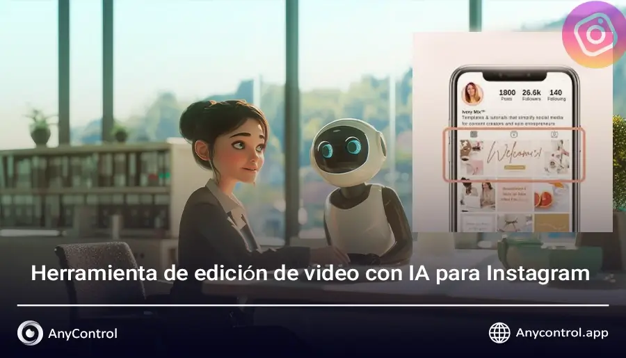 Herramienta de edición de video con IA para Instagram