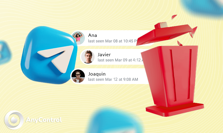 Eliminar contactos de Telegram en iPhone y Android