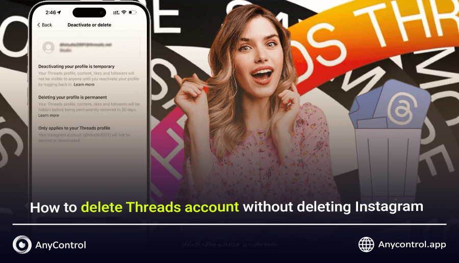 delete Threads account without deleting Instagram