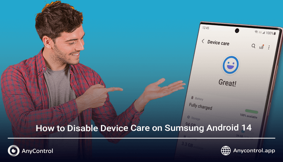disable device care android 14