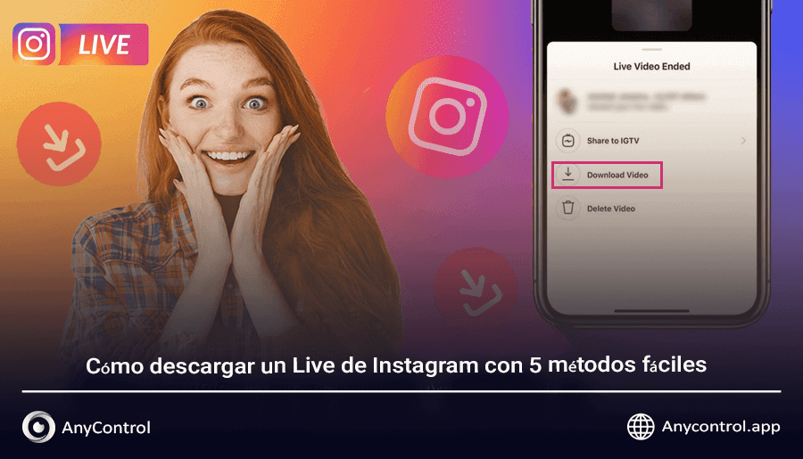 Cómo descargar un Live de Instagram 