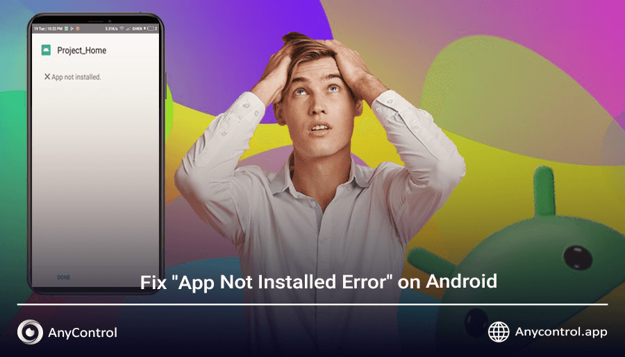 app not installed error