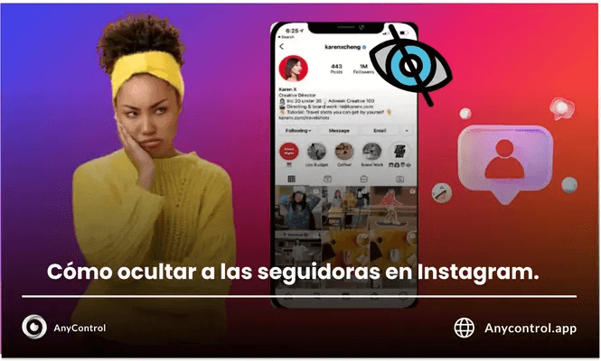 Esconder seguidores en Instagram