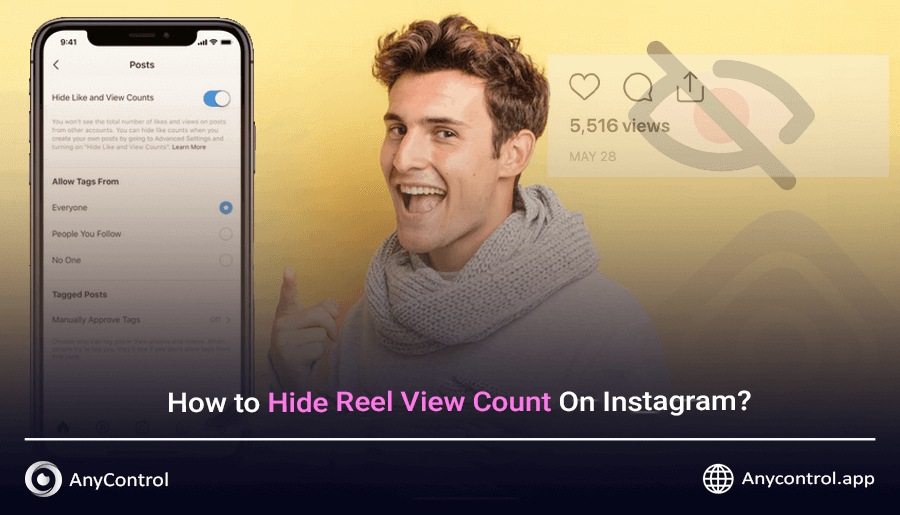 Hide Reel View Count On Instagram