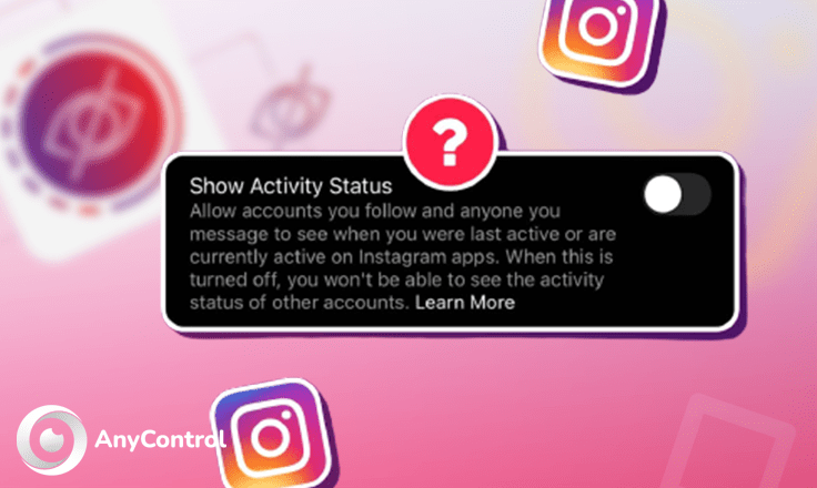 مخفی کردن انلاين بودن اینستا