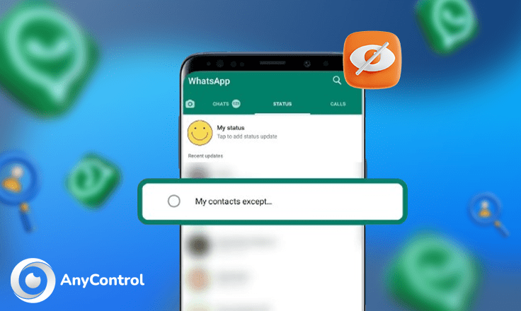 Ocultar el estado de WhatsApp