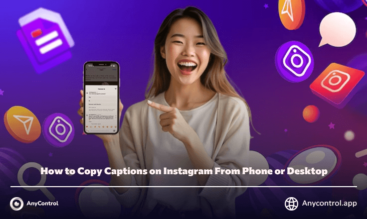 Copy Captions on Instagram