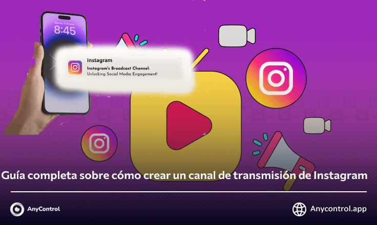 canal de transmisión de instagram